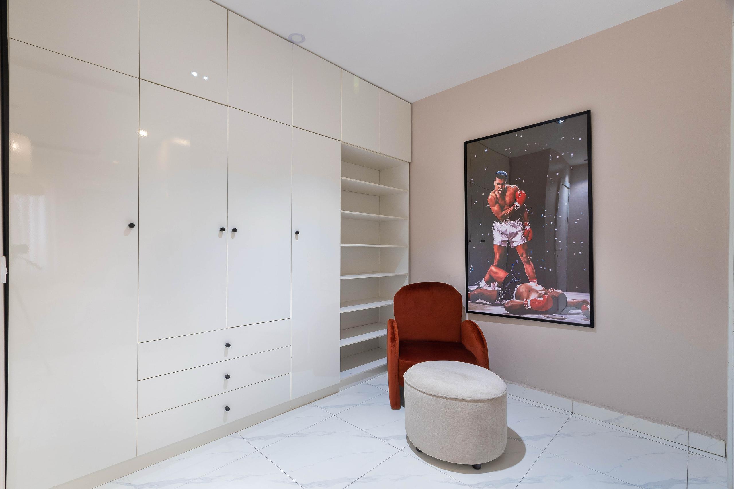 Dressing Room with Reading Nook